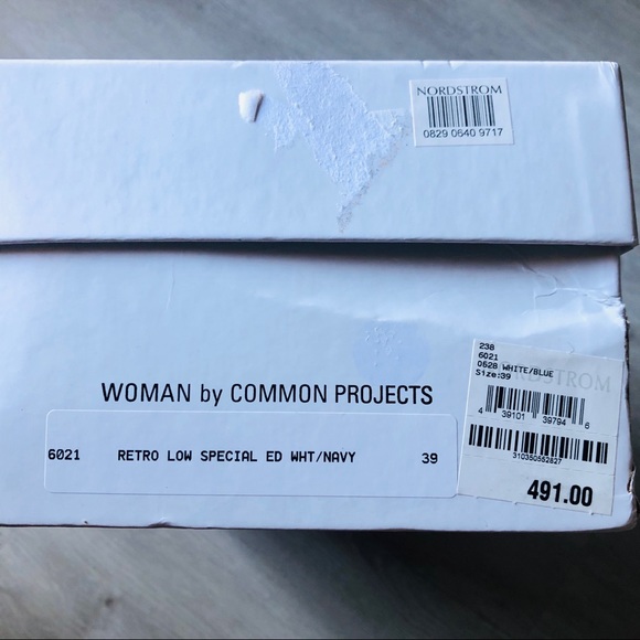 COMMON PROJECTS RETRO LOW SPECIAL EDITION SNEAKERS - Picture 10 of 12